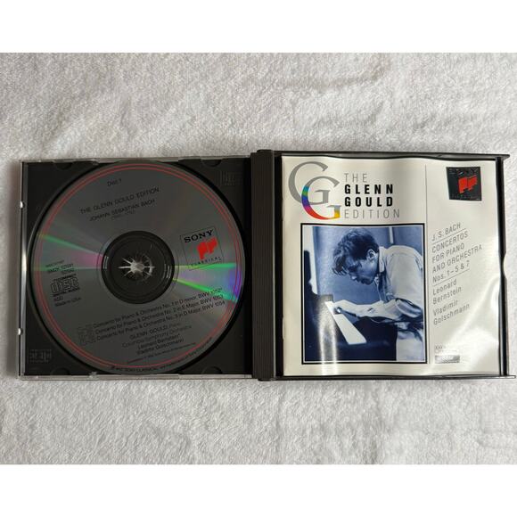 Glenn Gould Edition – J.S. Bach Concertos Nos. 1-5 & 7 (2 CD Sony Classical 1992 - Picture 4 of 10